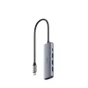 מפצל USB CUDY UH405 5-in-1 USB-C Hub HDMI 4K UH405