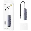 מפצל USB CUDY UH405 5-in-1 USB-C Hub HDMI 4K UH405