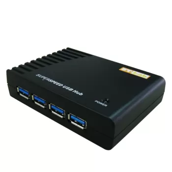 מפצל USB St-Lab U-540 4-Port USB 3.0 Hub with Power Adapter ST-U-540 מפצל USB St-Lab U-540 4-Port USB 3.0 Hub with Power Adapter ST-U-540