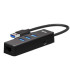 USB Splitter NETAC 1GB Net card and aplitter usb 3.0 NT08WF12-30BK Color:black USB Splitter NETAC 1GB Net card and aplitter usb 3.0 NT08WF12-30BK Color:black