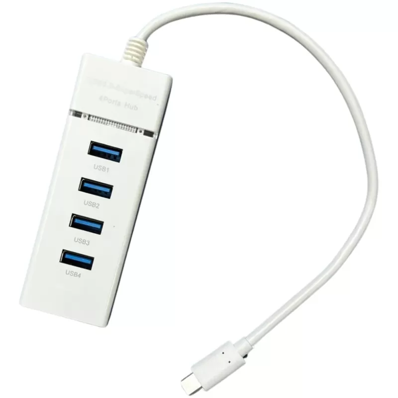 Разветвитель USB Gold Touch 4 Ports HUB USB-C E-USB-C-HUB4 Цвет:белый