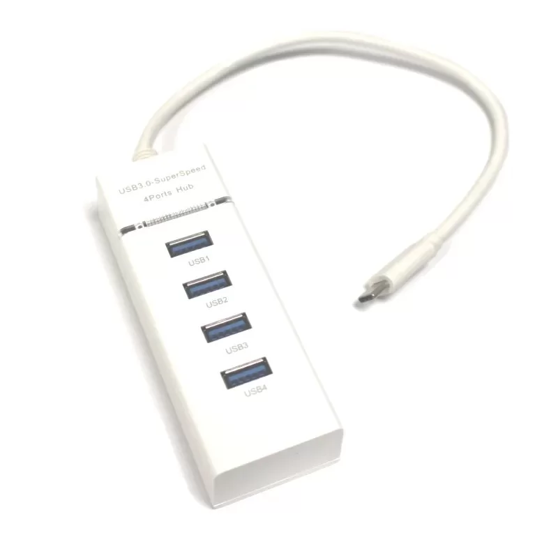 מפצל USB Gold Touch 4 Ports HUB USB-C E-USB-C-HUB4