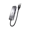 Разветвитель USB Netac A 4 PORT- USB 3.0 Type NT08WF11-30GR Цвет:серебряный