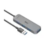 Разветвитель USB Netac A 4 PORT- USB 3.0 Type NT08WF11-30GR Цвет:серебряный