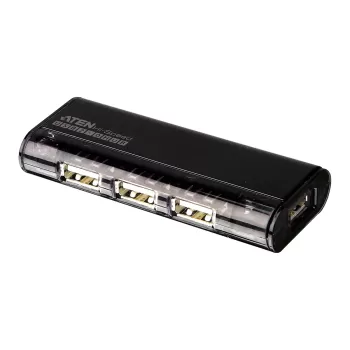 Разветвитель USB ATEN UH284 4-Port USB 2.0 Magnetic black UH284