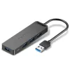 Разветвитель USB Vention USB-A 3.0 to USB-Ax4 with 1m MicroUSB Optional Power Hub CHLBF