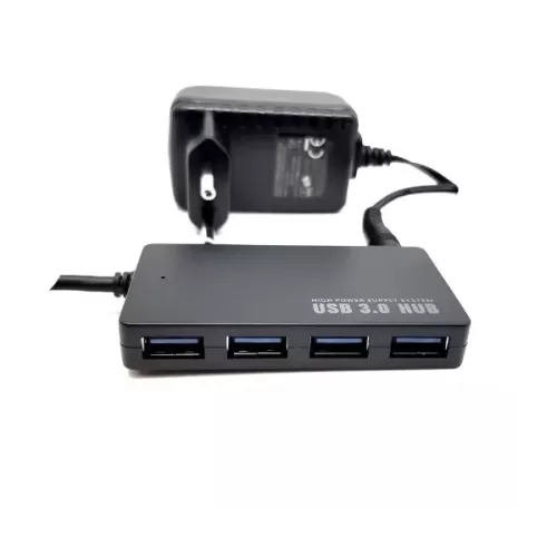 USB Splitter Gold Touch ACTIVE Ultra Thin USB3.0 HUB - 4Ports E-HUB-USB3-A Color:black USB Splitter Gold Touch ACTIVE Ultra Thin USB3.0 HUB - 4Ports E-HUB-USB3-A Color:black