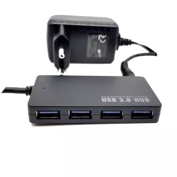 USB Splitter Gold Touch ACTIVE Ultra Thin USB3.0 HUB - 4Ports E-HUB-USB3-A