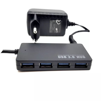 USB Splitter Gold Touch ACTIVE Ultra Thin USB3.0 HUB - 4Ports E-HUB-USB3-A USB Splitter Gold Touch ACTIVE Ultra Thin USB3.0 HUB - 4Ports E-HUB-USB3-A