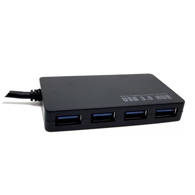 USB Splitter Gold Touch ACTIVE Ultra Thin USB3.0 HUB - 4Ports E-HUB-USB3-A Color:black USB Splitter Gold Touch ACTIVE Ultra Thin USB3.0 HUB - 4Ports E-HUB-USB3-A Color:black