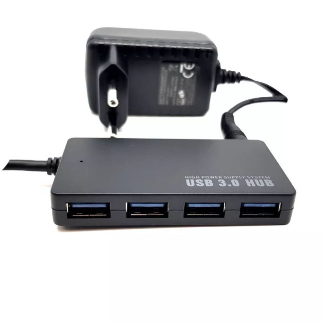 USB Splitter Gold Touch ACTIVE Ultra Thin USB3.0 HUB - 4Ports E-HUB-USB3-A