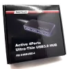 USB Splitter Gold Touch ACTIVE Ultra Thin USB3.0 HUB - 4Ports E-HUB-USB3-A Color:black USB Splitter Gold Touch ACTIVE Ultra Thin USB3.0 HUB - 4Ports E-HUB-USB3-A Color:black