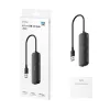 USB Splitter CUDY USB UH40A USB3.0 4-PORTS HUB CD-UH40A Color:black