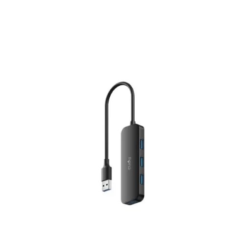 USB Splitter CUDY USB UH40A USB3.0 4-PORTS HUB CD-UH40A Color:black