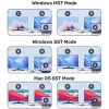 מפצל USB Unitek 8-in-1 USB-C Hub HDMI x2 | USB x2 | LAN | SD/MicroSD | PD 100W D1122A01 מפצל USB Unitek 8-in-1 USB-C Hub HDMI x2 | USB x2 | LAN | SD/MicroSD | PD 100W D1122A01