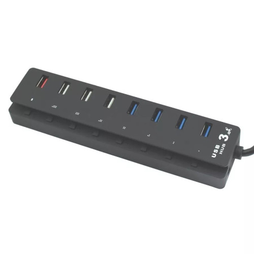 מפצל USB Gold Touch ACTIVE USB3.0 HUB 8 Ports E-USB3.0-HUB7-A..