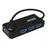 Разветвитель USB St-Lab USB3.0-C 4-Ports Pocket Hub ST-U-1250 Цвет:чёрный Разветвитель USB St-Lab USB3.0-C 4-Ports Pocket Hub ST-U-1250 Цвет:чёрный