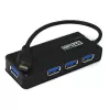 Разветвитель USB St-Lab USB3.0-C 4-Ports Pocket Hub ST-U-1250 Цвет:чёрный Разветвитель USB St-Lab USB3.0-C 4-Ports Pocket Hub ST-U-1250 Цвет:чёрный