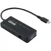 מפצל USB St-Lab USB3.0-C 4-Ports Pocket Hub ST-U-1250 צבע שחור