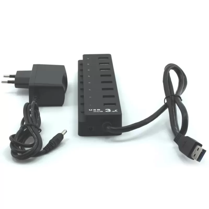 USB Splitter Gold Touch ACTIVE USB3.0 HUB 8 Ports E-USB3.0-HUB7-A