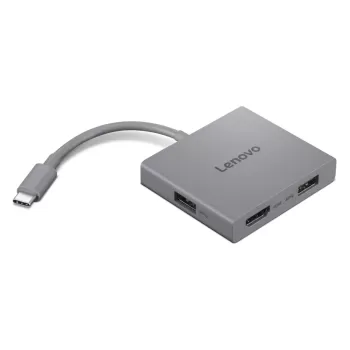 מפצל USB Lenovo USB-C 4 in 1 Hub Gen2 GX91R64790