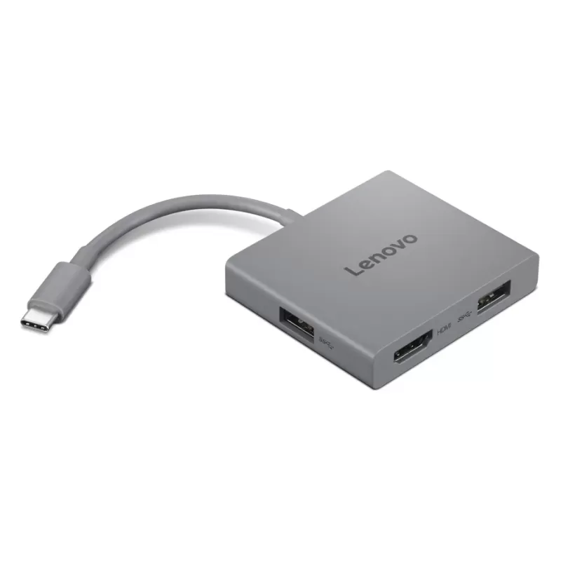 מפצל USB Lenovo USB-C 4 in 1 Hub Gen2 GX91R64790