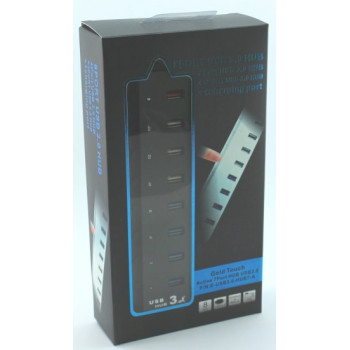 USB Splitter Gold Touch ACTIVE USB3.0 HUB 8 Ports E-USB3.0-HUB7-A USB Splitter Gold Touch ACTIVE USB3.0 HUB 8 Ports E-USB3.0-HUB7-A