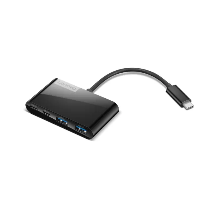 Разветвитель USB Lenovo Select 4-Port USB-C Hub GX91L84354 Цвет:чёрный Разветвитель USB Lenovo Select 4-Port USB-C Hub GX91L84354 Цвет:чёрный