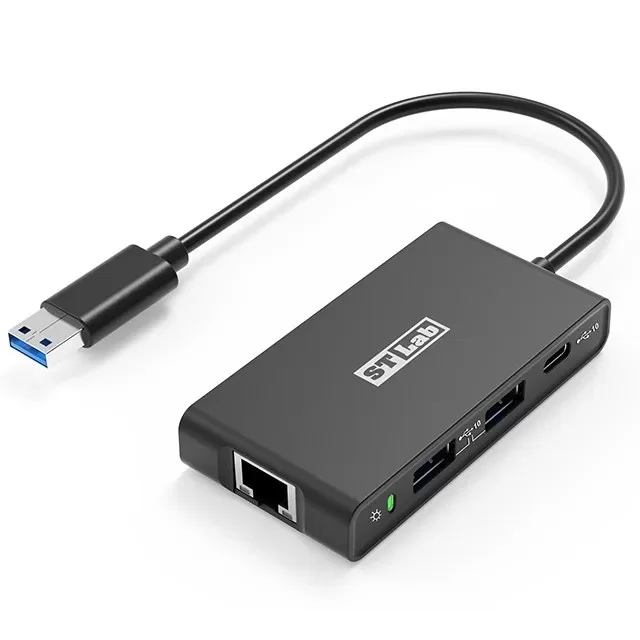 Разветвитель USB St-Lab 10Gbps USB Multiport Adapter ST-U-2420 Цвет:чёрный