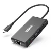 מפצל USB St-Lab 10Gbps USB-C Multiport Adapter ST-U-2670 צבע שחור