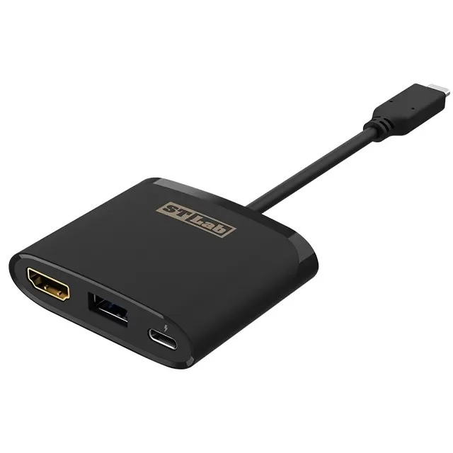 מפצל USB St-Lab USB3.1 Type C to HDMI, USB & PD ST-U-2010