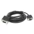 Cable Gold Touch VGA 15Pin M/M 3m CH-VGA-3-MM Color:black