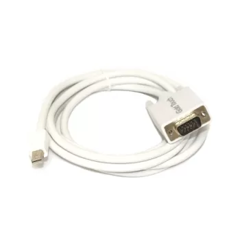 כבל Gold Touch Mini DP To VGA Cable 1.8m CH-MINI-DP-VGA-1.8 צבע לבן