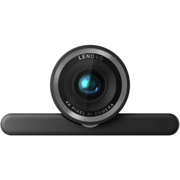 מצלמת רשת Lenovo UHD Webcam 4K 8MP MIC USB 4XC1Q25246 צבע שחור