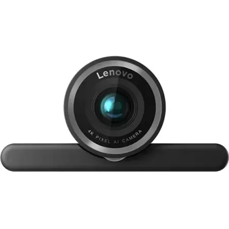מצלמת רשת Lenovo UHD Webcam 4K 8MP MIC USB 4XC1Q25246 צבע שחור