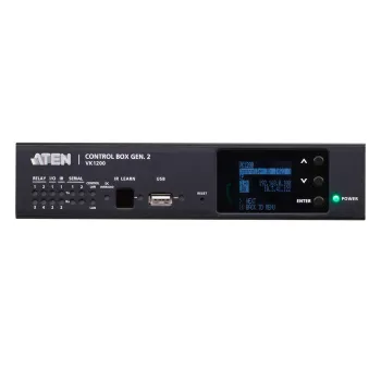 יחידת בקרה ATEN VK1200 Control Box Gen. 2 Dual LAN VK1200 צבע שחור