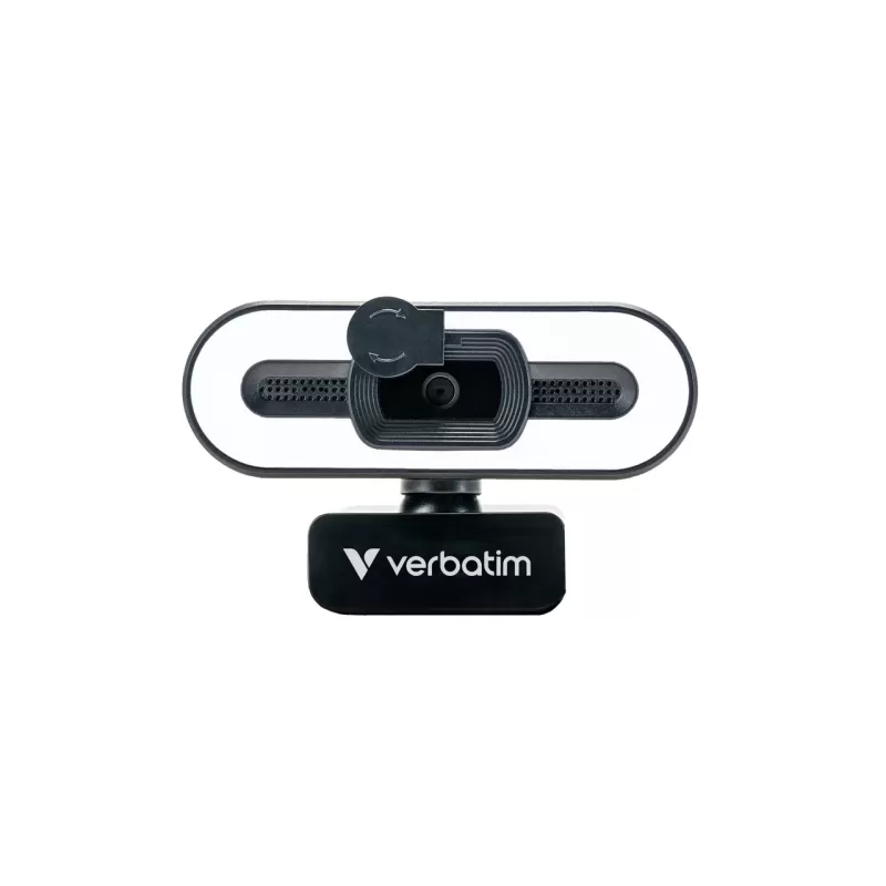 מצלמת רשת Verbatim AWC-02 1080P Autofocus with Mic and Light 49579
