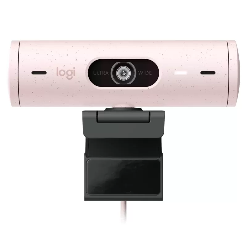 מצלמת רשת Logitech BRIO 500 - ורוד 960-001421