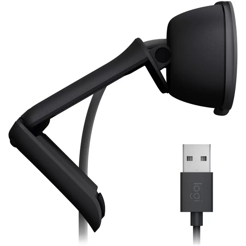 מצלמת רשת Logitech Brio 100 Full HD Webcam גרפיט 960-001585