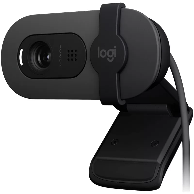 מצלמת רשת Logitech Brio 100 Full HD Webcam גרפיט 960-001585