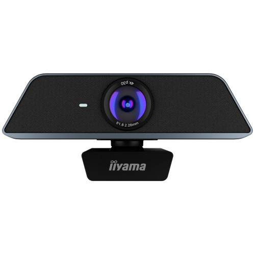 מצלמת רשת IIYAMA IIYAMA 4K UHD 120° w/Mic Webcam UCCAM120UL-1