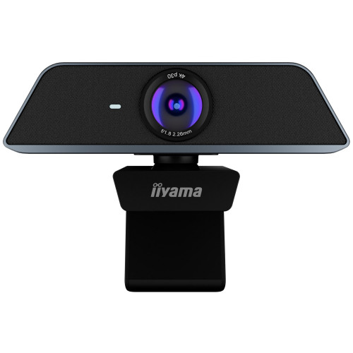 מצלמת רשת IIYAMA IIYAMA 4K UHD 120° w/Mic Webcam UCCAM120UL-1