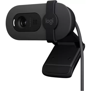 מצלמת רשת Logitech BRIO 100 960-001580 צבע גרפיט מצלמת רשת Logitech BRIO 100 960-001580 צבע גרפיט