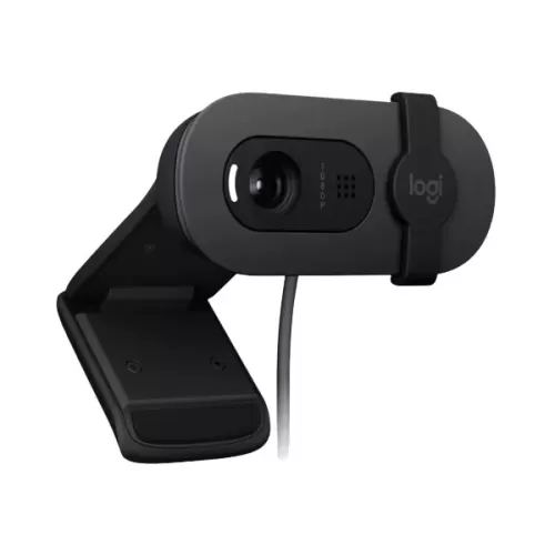 מצלמת רשת Logitech BRIO 105 FHD Biult in Mic Auto Brightness 960-001579 צבע שחור מצלמת רשת Logitech BRIO 105 FHD Biult in Mic Auto Brightness 960-001579 צבע שחור