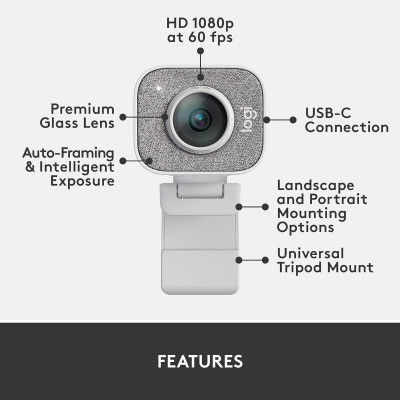 Вэб-Камера Logitech STREAMCAM графит 960-001297 Вэб-Камера Logitech STREAMCAM графит 960-001297