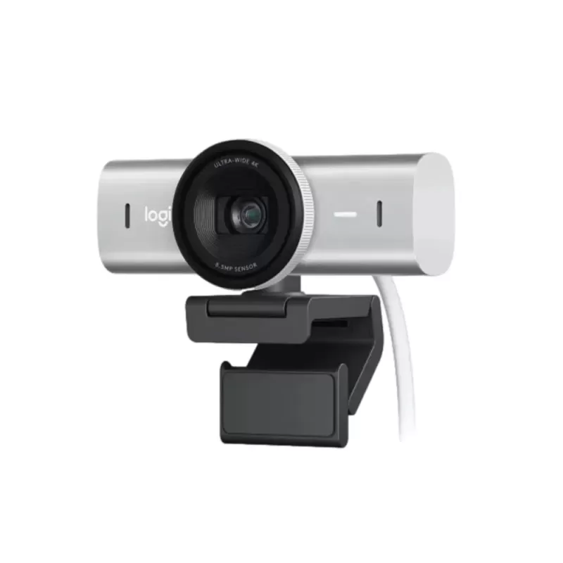 מצלמת רשת Logitech MX BRIO 4K ULTRA HD - PALE GREY 960-001554 צבע אפור מצלמת רשת Logitech MX BRIO 4K ULTRA HD - PALE GREY 960-001554 צבע אפור