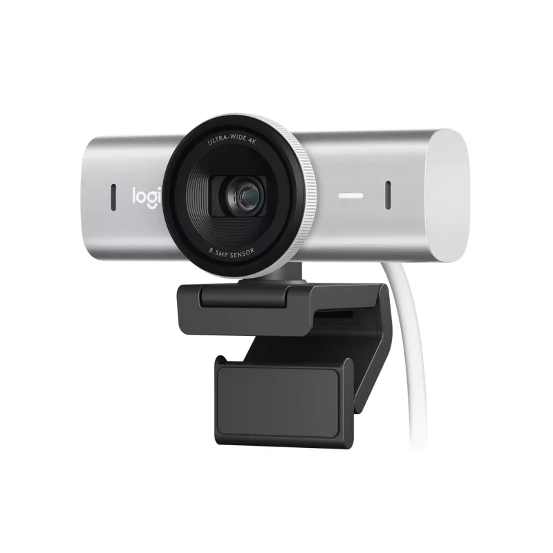 מצלמת רשת Logitech MX BRIO 4K ULTRA HD - PALE GREY 960-001554 צבע אפור מצלמת רשת Logitech MX BRIO 4K ULTRA HD - PALE GREY 960-001554 צבע אפור