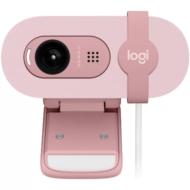 מצלמת רשת Logitech Brio 100 ורוד 960-001623