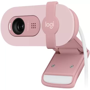 מצלמת רשת Logitech Brio 100 ורוד 960-001623