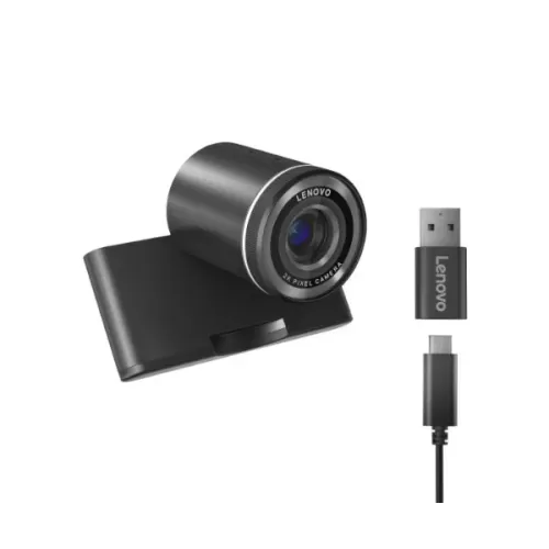 מצלמת רשת Lenovo QHD Webcam 2K 4MP MIC USB 4XC1Q25245 צבע שחור מצלמת רשת Lenovo QHD Webcam 2K 4MP MIC USB 4XC1Q25245 צבע שחור